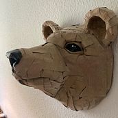 My project for course: Cardboard Sculptures for Beginners. Un progetto di Character design, Artigianato, Belle arti e Scultura di Mette Herdel - 14.09.2023