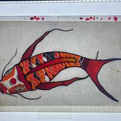 Koi Fish - pencil, alcohol markers and lightbox. Un progetto di Illustrazione tradizionale e Design di tatuaggi di Filip Cerny - 14.09.2023