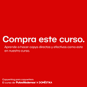 Mi proyecto del curso: Campaña para "Copywriting para copywriters" haciendo copys y sintiendome copy con buenos copys. Advertising, Cop, writing, Stor, telling, and Communication project by r.lopez.guerra98 - 09.14.2023