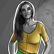 Mi proyecto del curso: Ilustración de personajes dinámicos. Traditional illustration, Character Design, Comic, Creativit, Drawing, Digital Drawing, and Manga project by rafa_salas - 09.19.2023