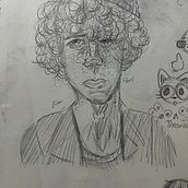 Angle Face Portraits. Sketching, Drawing, Portrait Drawing, Artistic Drawing, and Sketchbook project by Hailey Alexander - 09.15.2023