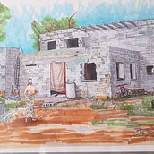 Mi proyecto del curso: Dibujo arquitectónico expresivo con marcadores de colores. Sketching, Drawing, Architectural Illustration, Sketchbook & Ink Illustration project by Juan Francisco GA - 09.15.2023