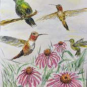 My project for course: Illustrating Nature: A Creative Exploration Ein Projekt aus dem Bereich Traditionelle Illustration, Malerei, Zeichnung, Aquarellmalerei, Illustration mit Tinte und Naturalistische Illustration von Nancy Elmore - 15.09.2023