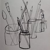 Mon projet du cours : Esquisse quotidienne pour une inspiration créative. Un progetto di Illustrazione tradizionale, Bozzetti, Creatività, Disegno, Sketchbook e Belle arti di christian pruneau - 16.09.2023