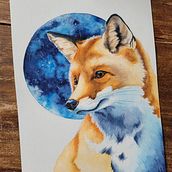 My project for course: Expressive Animal Portraits in Watercolor. Traditional illustration, Watercolor Painting, Realistic Drawing, and Naturalistic Illustration project by pascalle.loef - 09.16.2023