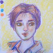 Dibujos viejitos :D. Traditional illustration, Character Design, Colored Pencil Drawing, Manga, Sketching, Drawing, Portrait Drawing, Sketchbook, and Color Theor project by mexitica - 09.17.2023
