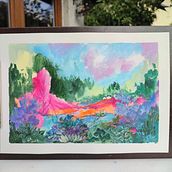 Il mio progetto del corso: Pittura acrilica passo dopo passo: crea paesaggi incredibili. Traditional illustration, Painting, Acr, lic Painting, and Sketchbook project by giobonsi - 09.17.2023