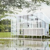 Prototipo de laboratorio de monitoreo ambiental. Architecture, Interior Architecture, Digital Architecture, and ArchVIZ project by Marcelo Gonzalez - 09.18.2023