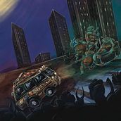 Tortugas Ninja. Un proyecto de Ilustración tradicional, Diseño de personajes, Dirección de arte, Diseño de vestuario, Ilustración editorial e Ilustración digital de Andrés Arboleda - 18.09.2023