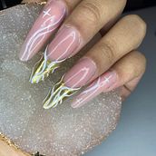 Mi proyecto del curso: Introducción al nail art. Design, Ilustração tradicional, Pintura, Pattern Design, e Pintura decorativa projeto de yoongicidio07 - 13.09.2023