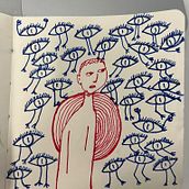 My project for course: "SOCIAL ANXİETY". Traditional illustration, Painting, Creativit, Pencil Drawing, and Drawing project by gulhanadisen - 09.17.2023