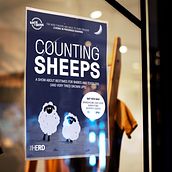 Counting Sheep . % Rebecca Drury tarafından hazırlanan Çocuk İllüstras, Ve onu projesi - 09.18.2023