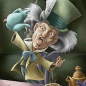El sombrerero loco. Un proyecto de Ilustración digital e Ilustración infantil de Ana Sentieri - 18.09.2023