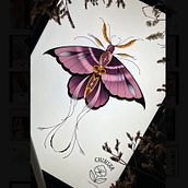 Mi proyecto del curso: Diseño de tatuajes artísticos con efectos dorados en Procreate. Un progetto di Illustrazione tradizionale, Illustrazione digitale e Design di tatuaggi di Meritxell Lorenzo Luis - 18.09.2023