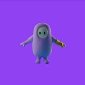My project for course: 3D Character Creation in Blender. 3D, Character Design, 3D Modeling, 3D Character Design, and 3D Design project by bhanserttas - 09.17.2023