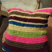 Mi proyecto del curso: Tapestry: técnica de crochet para dibujar con hilos. Accessor, Design, Pattern Design, Fiber Arts, DIY, Crochet, and Textile Design project by solanorene - 09.11.2023