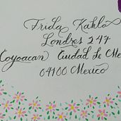 Mi proyecto del curso: Técnicas de caligrafía moderna con plumilla flexible. Calligraph, Lettering, H, and Lettering project by Mireya Monge - 09.14.2023