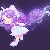 Mi proyecto del curso: Diseño de personajes fantásticos en Procreate "Pandicornia Oc". Traditional illustration, Character Design, Digital Illustration, Digital Drawing, and Digital Painting project by Sandra León - 09.19.2023