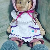 Meu projeto do curso: Amigurumi: crie bonecas com estilo romântico. Arts, Crafts, To, Design, Fiber Arts, Crochet, Amigurumi, and Textile Design project by Alessandra Cagliari - 09.19.2023