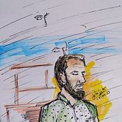 Meu projeto do curso: Introdução ao sketching de retrato em tempo real. Sketching, Drawing, Portrait Drawing, Ink Illustration, and Colored Pencil Drawing project by Joacir Marques de Oliveira Júnior - 09.19.2023
