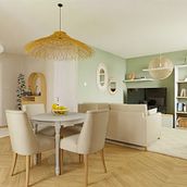 Projet 3D Maison Zen. Interior Design, Interior Architecture, Design, and Architecture project by jr newdesign - 04.22.2023