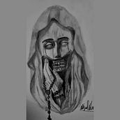Based on "pálida caricia" by Emil Melmoth. Un proyecto de Dibujo a lápiz, Dibujo, Dibujo realista y Dibujo artístico de Miguel Ângelo Henriques Nolasco - 14.09.2023
