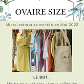 Ovaire Size. Een project van  Ontwerp y  Reclame van lucie dubroca - 05.05.2023