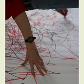 Performance collaborative - Perception de la musique. Een project van  Beeldende kunst y  Concept art van lucie dubroca - 19.09.2023