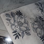 Meu projeto do curso: Tatuagem para principiantes. Desenho de tatuagens projeto de Thamara Barcelos - 19.09.2023