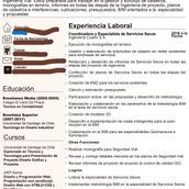 Mi proyecto del curso: Currículums para creativos: crea tu CV y carta de presentación. Creative Consulting, Portfolio Development, Communication, and Business project by Camila Pezoa Fuentes - 09.19.2023