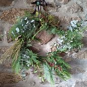 Mi proyecto del curso: Creación de coronas con flores secas. Design, Interior Design, L, scape Architecture, DIY, Floral, Plant Design, and Textile Design project by sabela.rodriguez - 09.19.2023