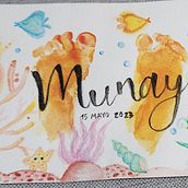 Happy feet. Un proyecto de Ilustración infantil y Pintura a la acuarela de Jessica D - 19.09.2023