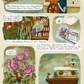 Graphic Novel - The Escapades Of Ella Endicot. Digital Illustration, Drawing, Creativit, and Lettering project by Bronte Rose Marando - 09.20.2023