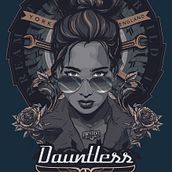 Dauntless CC Poster Illustration - My project for course: Portrait Illustration Techniques with Illustrator and Photoshop. Traditional illustration, and Digital Illustration project by jordanjonesdesign - 01.30.2022