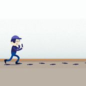 Cabecera Motion Graphic - Gymkana EAA. Animation, Character Animation, 2D Animation, and Motion Graphics project by Manuel Rubiales Villalta - 02.21.2023