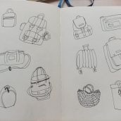Mi proyecto del curso: Sketchbook para coleccionar ideas ilustradas. Fine Arts, Creativit, Pencil Drawing, Drawing, and Sketchbook project by Anahi Leiva Cielo - 09.20.2023
