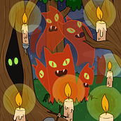 Il mio progetto del corso: Illustrazione per bambini con Procreate: dipingi scene magiche. Un progetto di Illustrazione digitale, Illustrazione infantile, Pittura digitale e Albo illustrato di Francesca - 20.09.2023