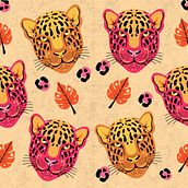 Mi proyecto del curso: Ilustración vectorial de patrones desde cero. Een project van  Ontwerp, Traditionele illustratie, Patroonontwerp y Printen van laura_martinez2292 - 20.09.2023