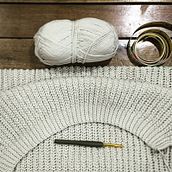 My project for course: Creating Garments Using Crochet. Fashion Design, Fiber Arts, DIY, Crochet, and Textile Design project by charm.cabredo - 09.21.2023