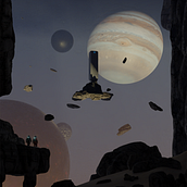 My project for course: Fantastic 3D illustration with Blender . % Jean-Claude De La Ronde tarafından hazırlanan 3D, Dijital İllüstras, on, Ve 3D Tasarım projesi - 09.20.2023