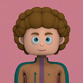 Mi proyecto del curso: Creación de autorretratos en 3D para redes sociales con Cinema 4D. 3D, 3D Modeling, and 3D Character Design project by a11878 - 02.12.2023