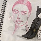 Meu projeto do curso: Desenho para principiantes nível -1. Un progetto di Disegno a matita, Disegno, Creatività con i bambini e Sketchbook di Alessandra Sousa - 17.09.2023
