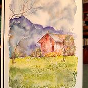 Progetto finale: Cascina bresciana. Fine Arts, Painting, Sketching, and Naturalistic Illustration project by giobonsi - 09.21.2023