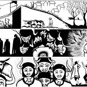 Mi proyecto del curso: Narrativa para una novela gráfica. Traditional illustration, Comic, Stor, board, and Narrative project by Renato Chavez Pajares - 09.21.2023