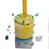 My project for course:  Flavorful Food Illustration with Watercolor. Traditional illustration, Fine Arts, Painting, and Watercolor Painting project by Deborni Biswas - 09.22.2023