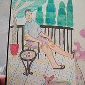 My project for course: Character Creation from Observational Drawings. Traditional illustration, Character Design, Drawing, and Sketchbook project by Dimitra Charmalia - 09.22.2023