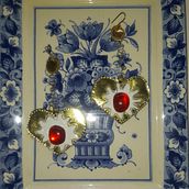Mi proyecto del curso: Diseño de joyas con metal y esmalte. Un projet de Création d'accessoires, Artisanat, Design de bijoux, St, lisme, DIY , et Peinture décorative de nolay10 - 22.09.2023