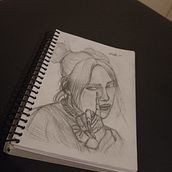 Meu projeto do curso: Caderno de retratos: explore o rosto humano. Sketching, Drawing, Portrait Drawing, Artistic Drawing, and Sketchbook project by Guilherme Ferraz - 09.25.2023