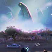 My project for course: Cinematic Digital Illustration with Photoshop. Un progetto di Illustrazione tradizionale, Illustrazione digitale e Arte concettuale di Francieli Faustino Ramos - 22.09.2023