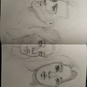 Mi proyecto del curso: Sketchbook de retrato: explora el rostro humano. Sketching, Drawing, Portrait Drawing, Artistic Drawing, and Sketchbook project by noyoyotl - 09.23.2023